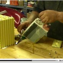 Thundersky LiFePo4 Battery Cell Chemistry and Disassembly